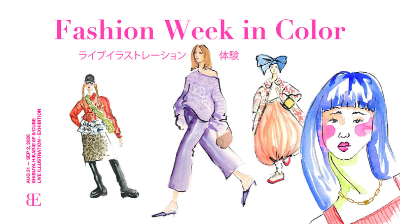 960 fashion week in colors