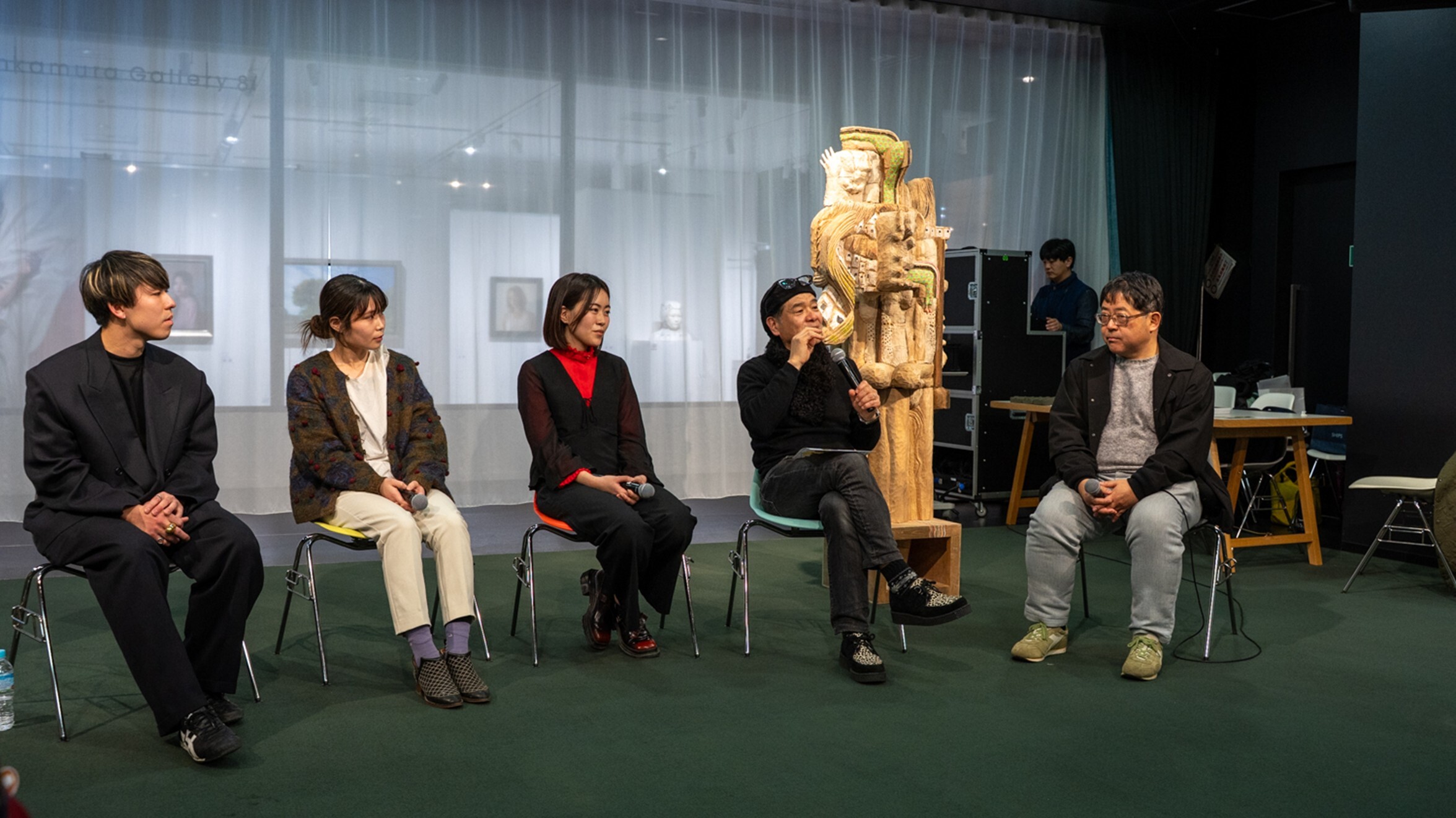 ご利用事例 Hikarie Contemporary Art Eye vol.17 若手作家による木彫